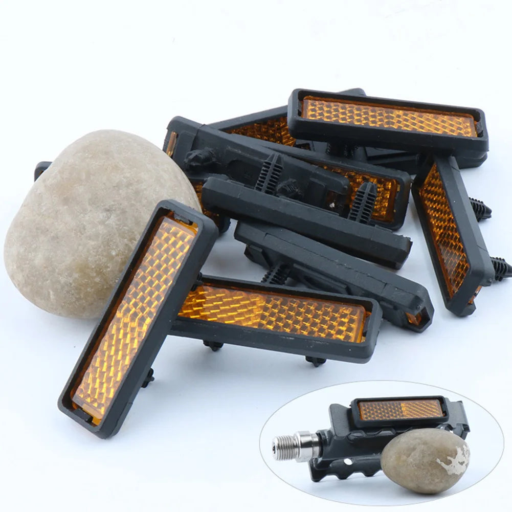Bike Pedal reflector Cycling Components High Brightness Mountain Reflective Road Safety Bicycle Hot High Quality Oasis Select 4pcs
