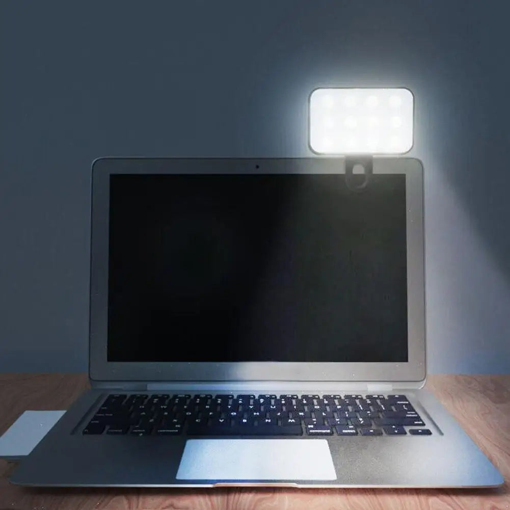 Pocket LED Selfie Light For IPhone IPad Mobile Phone Laptop Clip Flash Fill Video Photo Ringlight Photography Lamp Oasis Select
