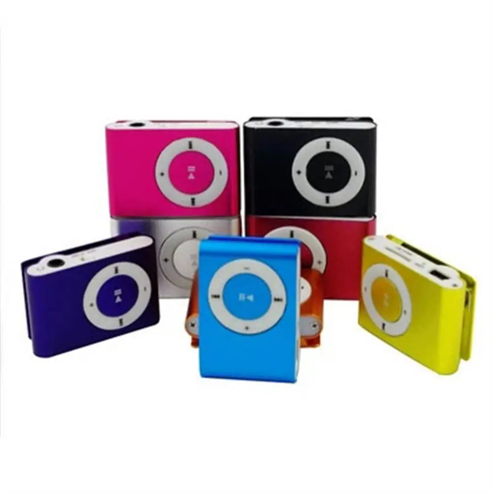 Mini Waterproof Metal Media Player Walkman Mirror MP3 Player Sport MP3 Clip MP3 Music Player Oasis Select