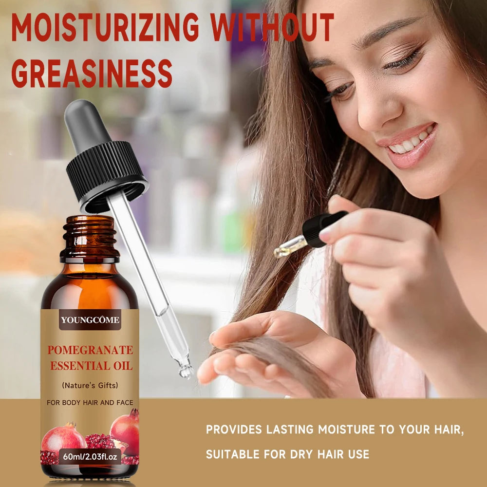 YOUNGCOME Pomegranate Hair Growth & Skin Care Oil 40/60ml