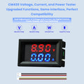 DC 4-30V 10A LED Digital Voltmeter Ammeter Car Motocycle Voltage Current Meter Volt Detector Tester Monitor Panel ﻿ Oasis Select Default Title
