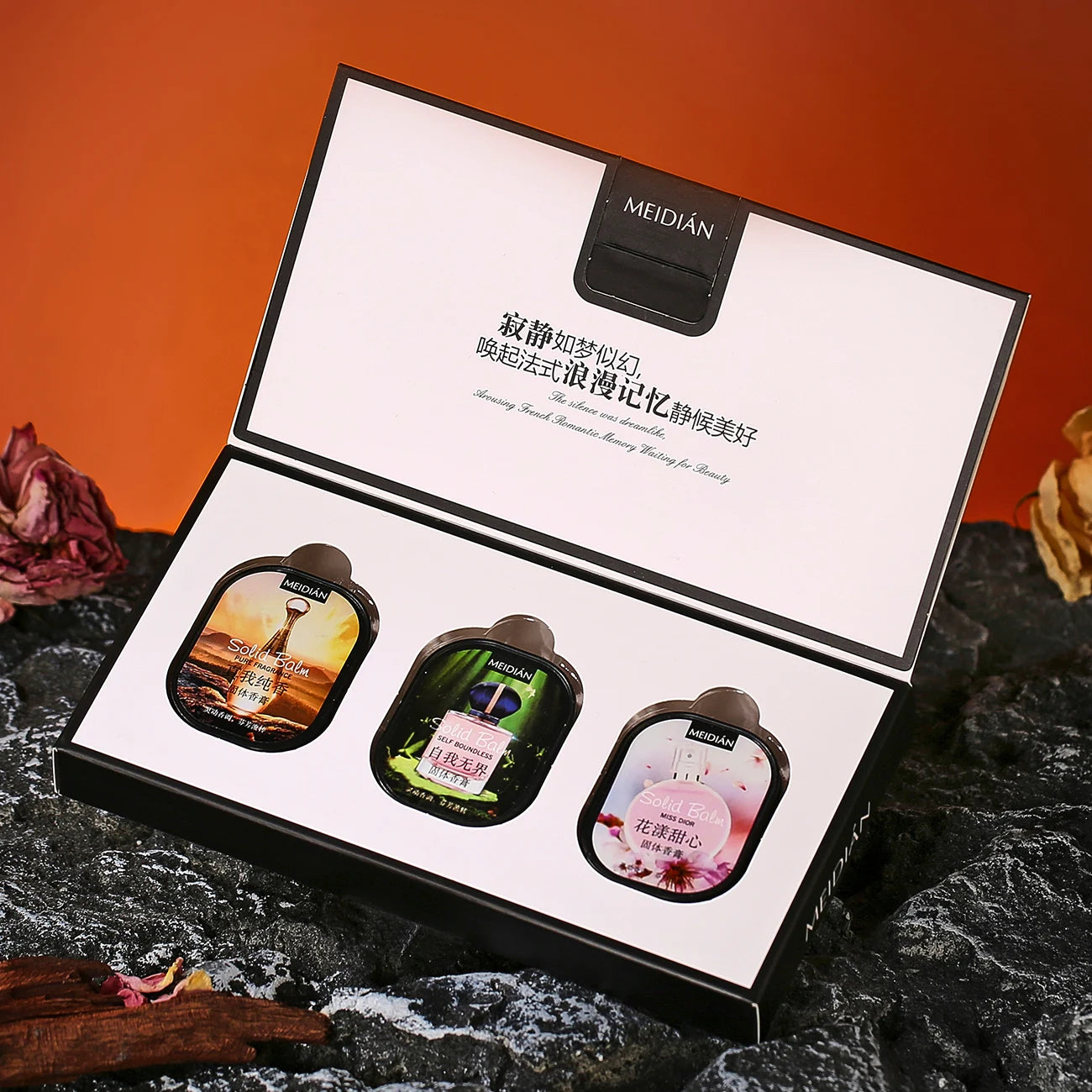 Solid Fragrance Cream – Portable Long-Lasting Perfume Balm Solid Perfume Balm Oasis Select 3PCS