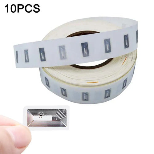 10-Pack NFC Ntag213 Sticker Tags 11x21mm 13.56MHz Wet Inlay NFC Sticker Tags Oasis Select