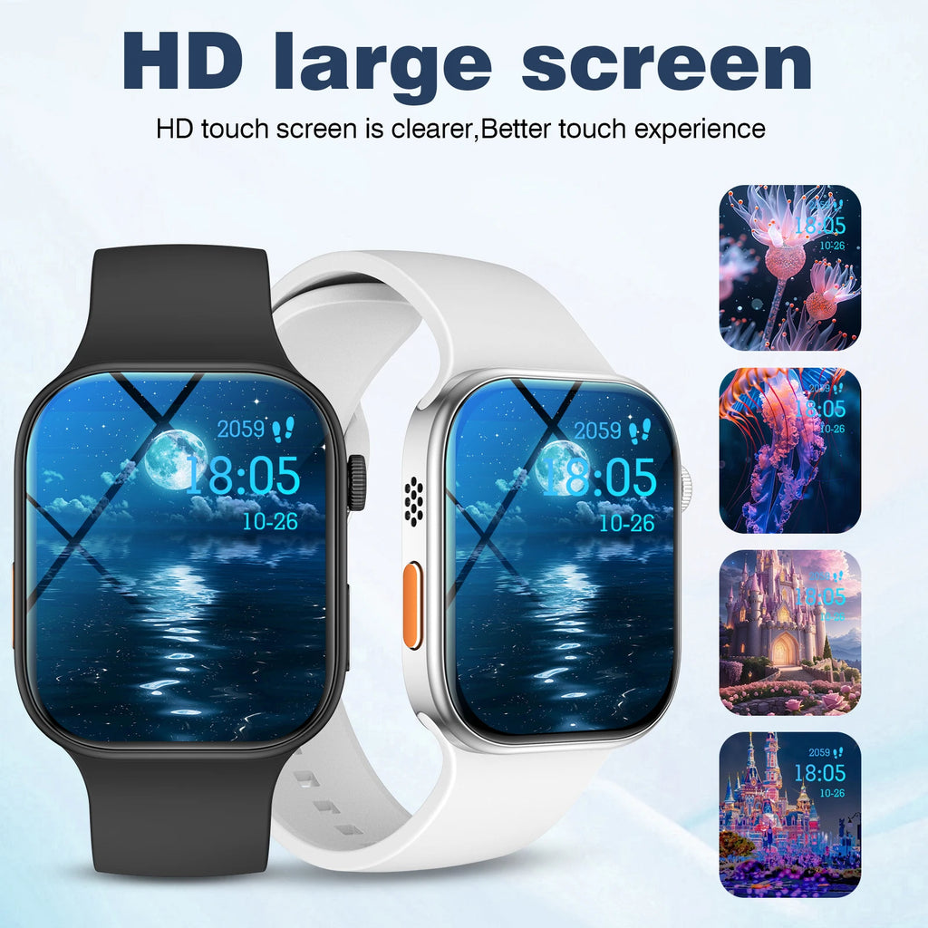 LOMAXFR Smart Watch 2.02" HD – Calling, Fitness & Music Control
