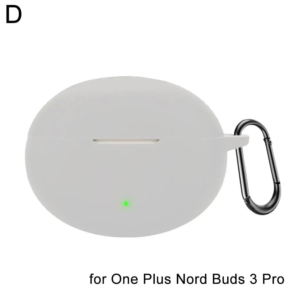 OnePlus Nord Buds 3 Pro Silicone Case Cover + Carabiner