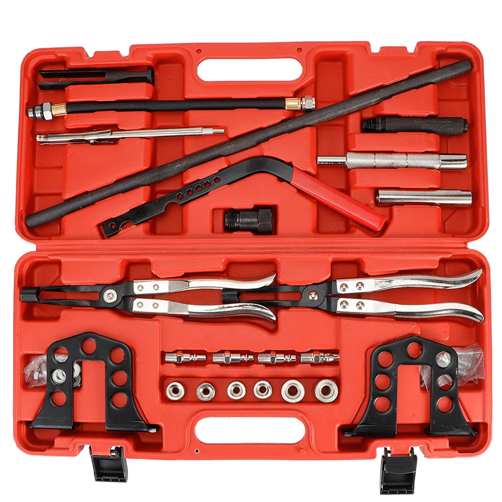 48pc Cylinder Head Valve Spring Compressor Kit | OHV & OHC
