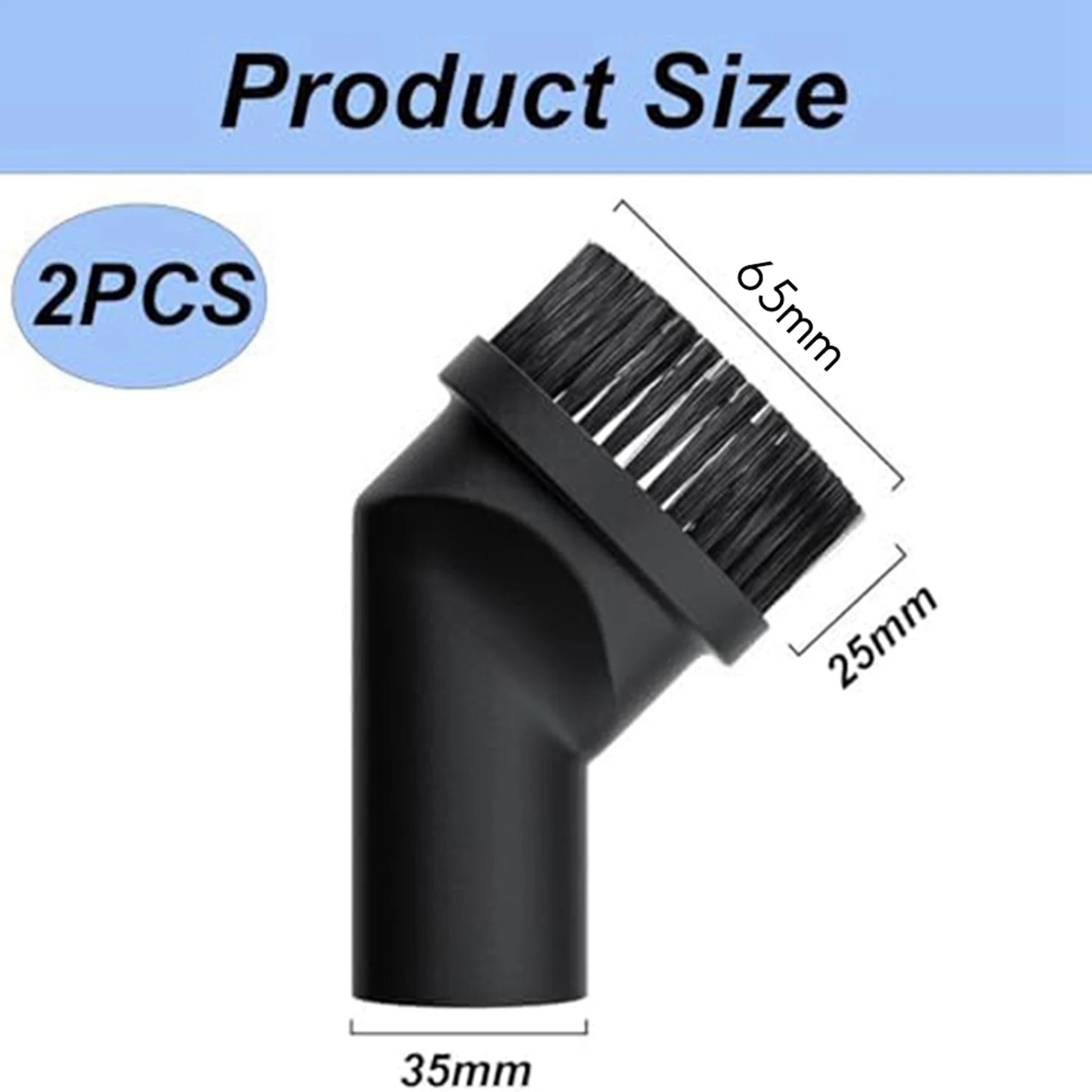 2026-WISH Vacuum Cleaner Brush, Pack Of 8 35 Mm Dust Brushes, Vacuum Cleaner Furniture Brushes, Suitable For Most Brand Oasis Select