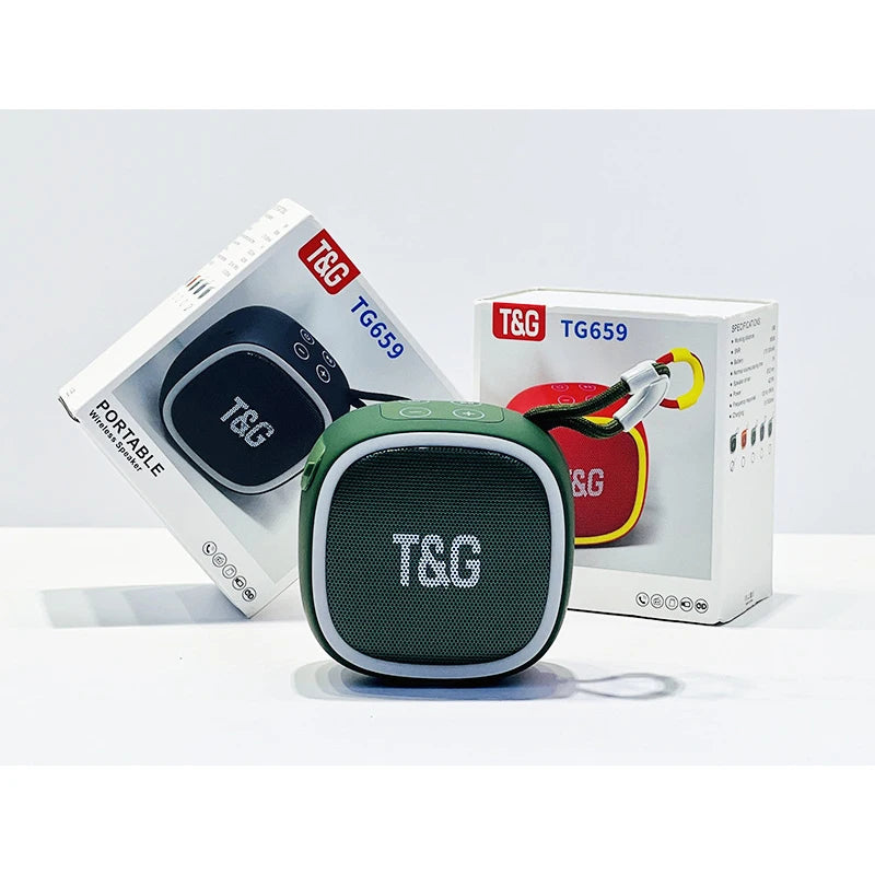 T&G TG659 Portable Waterproof Bluetooth Speaker FM Radio