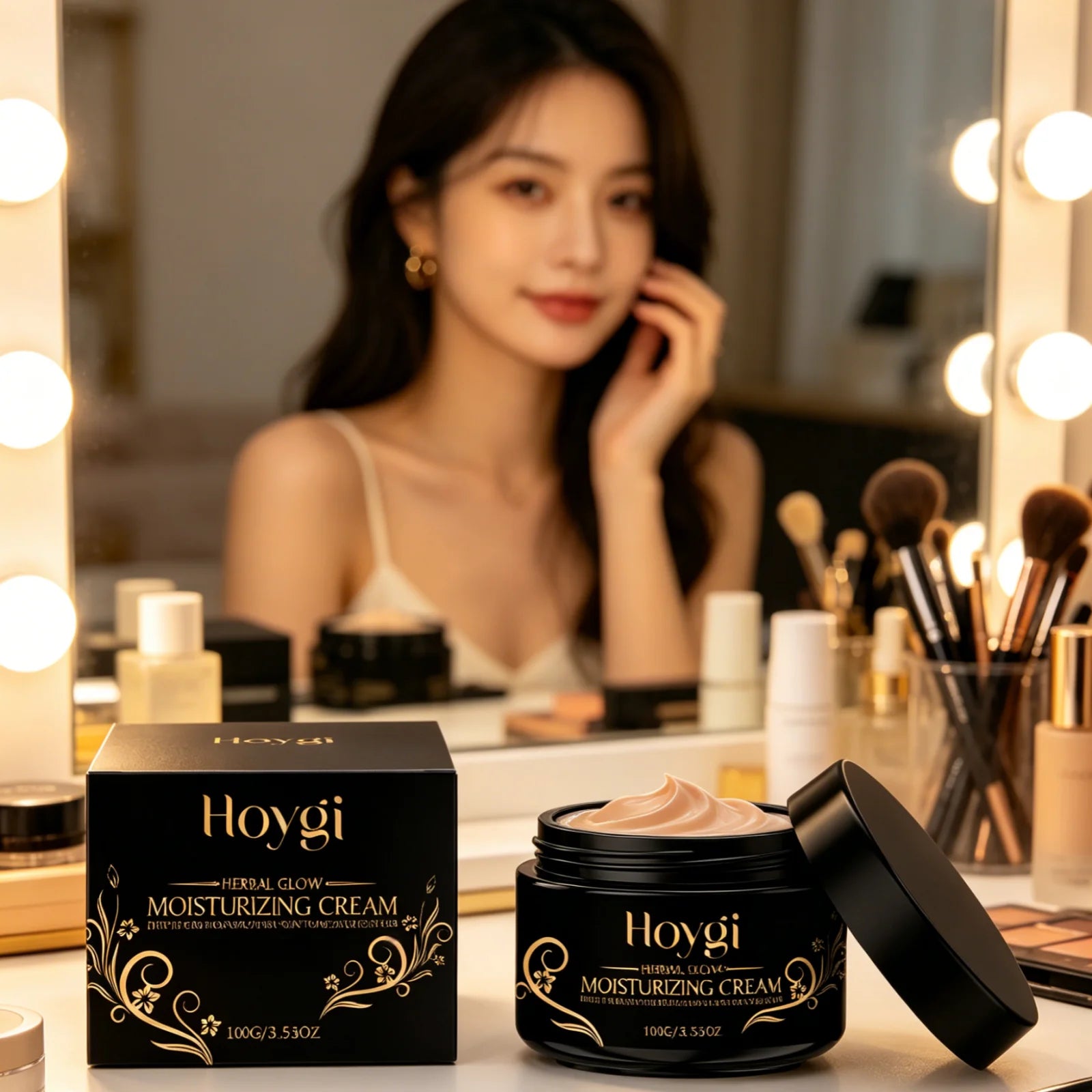 Hoygi Herbal Glow Face Moisturizer – Brightening Cream 100g Face Moisturizer Cream Oasis Select