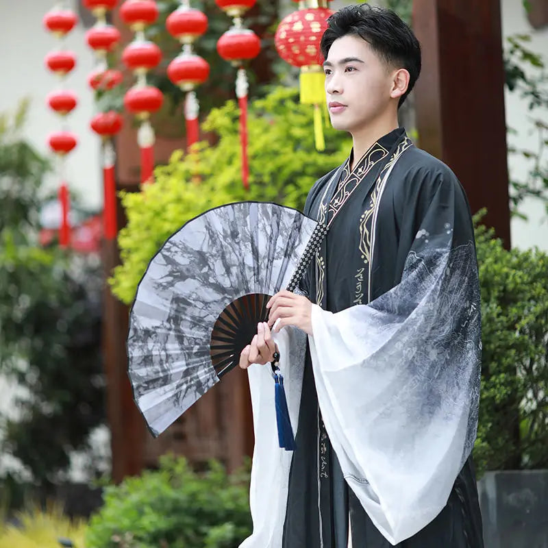 Lightning 10-inch Alloy Metal Fan Chinese Wind Self-defense Kung Fu Fan Classical Silk Cloth Folding Fan Oasis Select