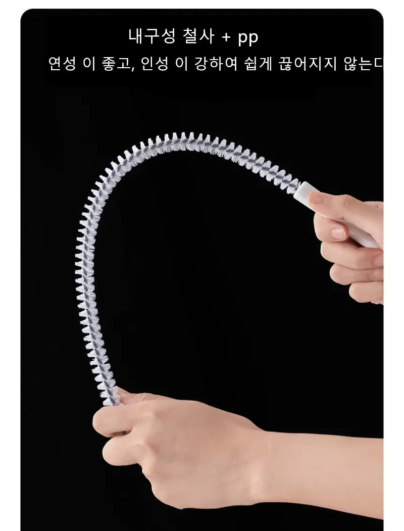 Flexible Drain Cleaning Brush – Sink & Pipe Hair Clog Remover Drain Cleaning Brush Oasis Select