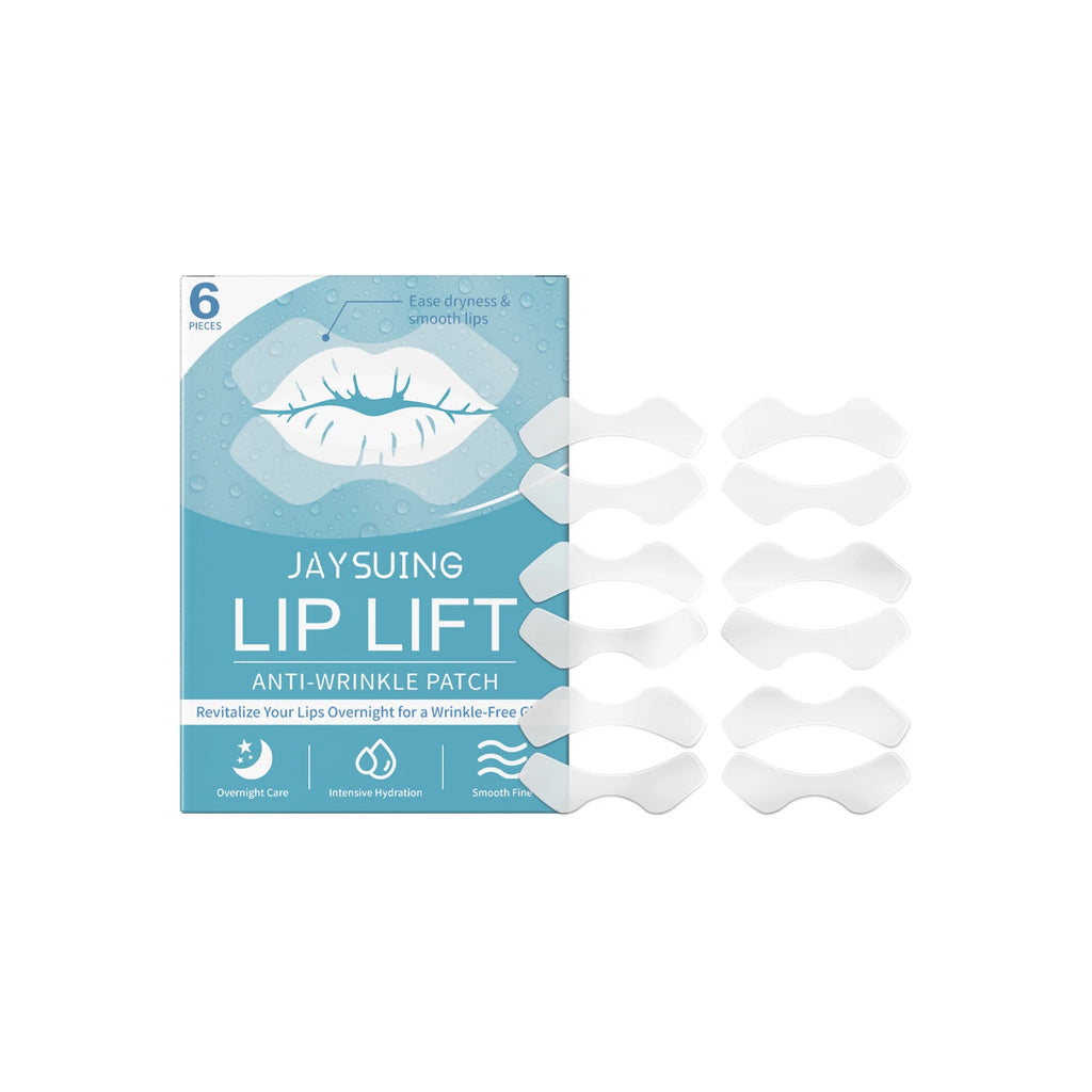 Anti Wrinkle Stickers for Lip Moisturizes Smooth Lifting Skin Fade Fine Lines Enhance Elasticity Improve Sagging Smile Lip Patch Oasis Select 6pcs