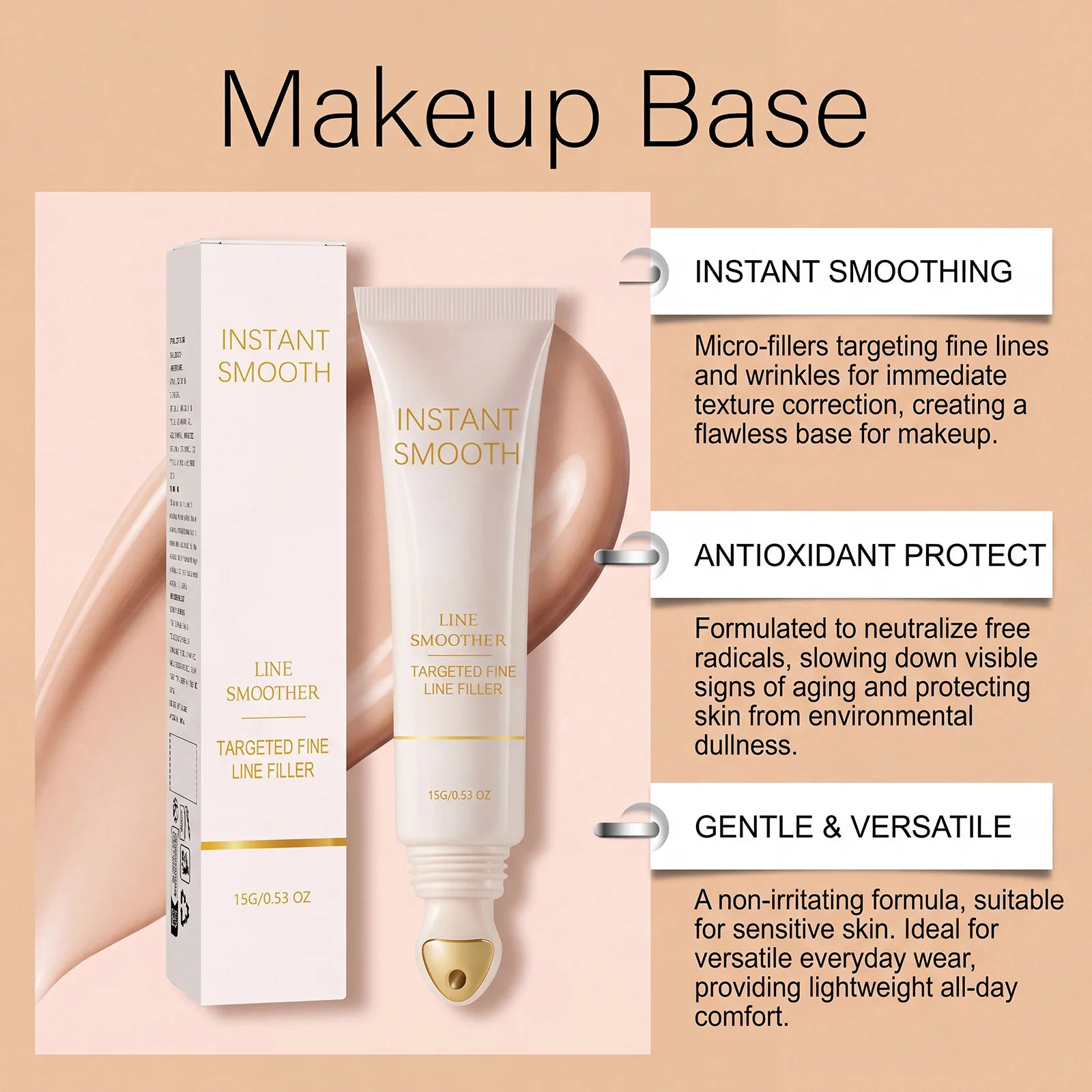 Softening Makeup Primer Oil Control Brighten Conceal Pores Fine Lines Hydrating Suitable Multi Skin Type Women Daily Makeup Base Oasis Select