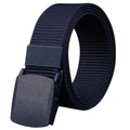 Unisex Nylon Tactical Belt – Non-Magnetic Plastic Buckle