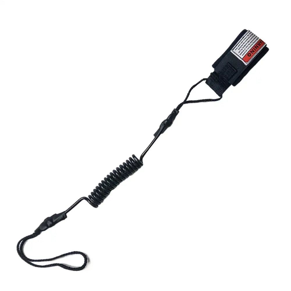 Surfboard Leash Body Board Wrist Leash Bodyboard Leash Adjustable Elastic Lightweight Surfboard Replacement Strap Safety Leash Oasis Select Black