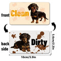 Kitchen Dishwasher Status Magnet Reversible Clean Dirty Sign Strong Magnetic Indicator Sticker for Household Use Oasis Select DWCT124