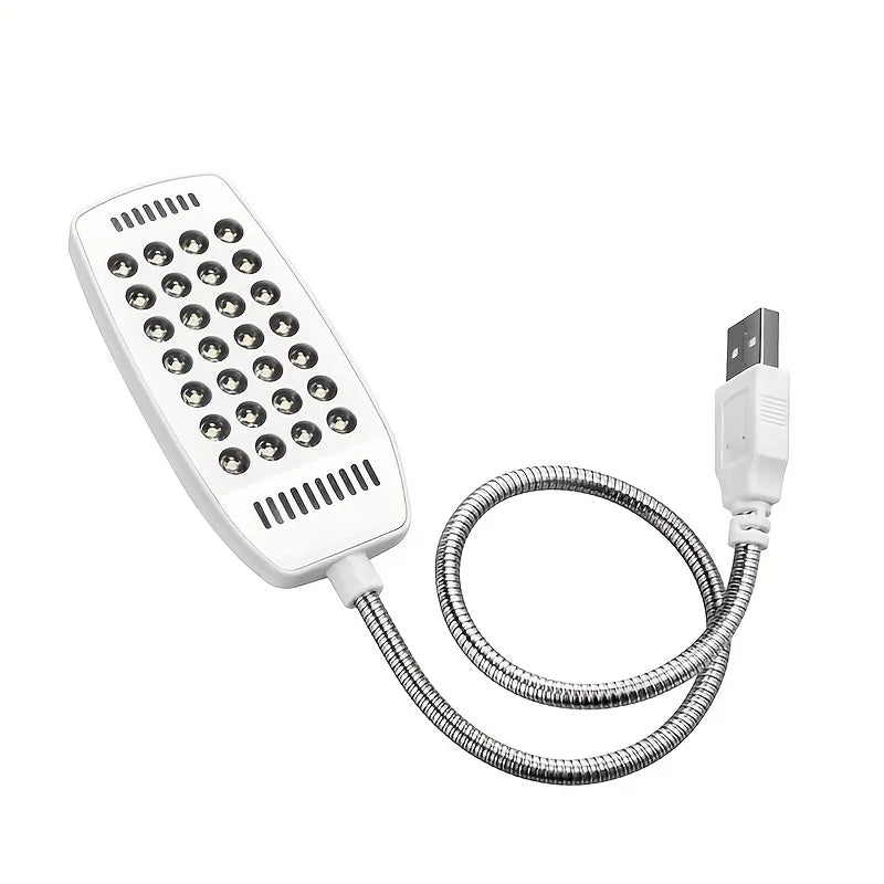 28LED USB Book Lights Eye Protection Reading Lamp Flexible Reading Book Lights AdjustableTable Lamp For Bedroom Study Lighting Oasis Select White