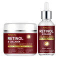 Retinol Collagen Day Night Essence & Cream 2-Pack | Niacinamide & Hyaluronic Acid Formula | Gentle Lightweight Texture for Even- Oasis Select 30and 40ml