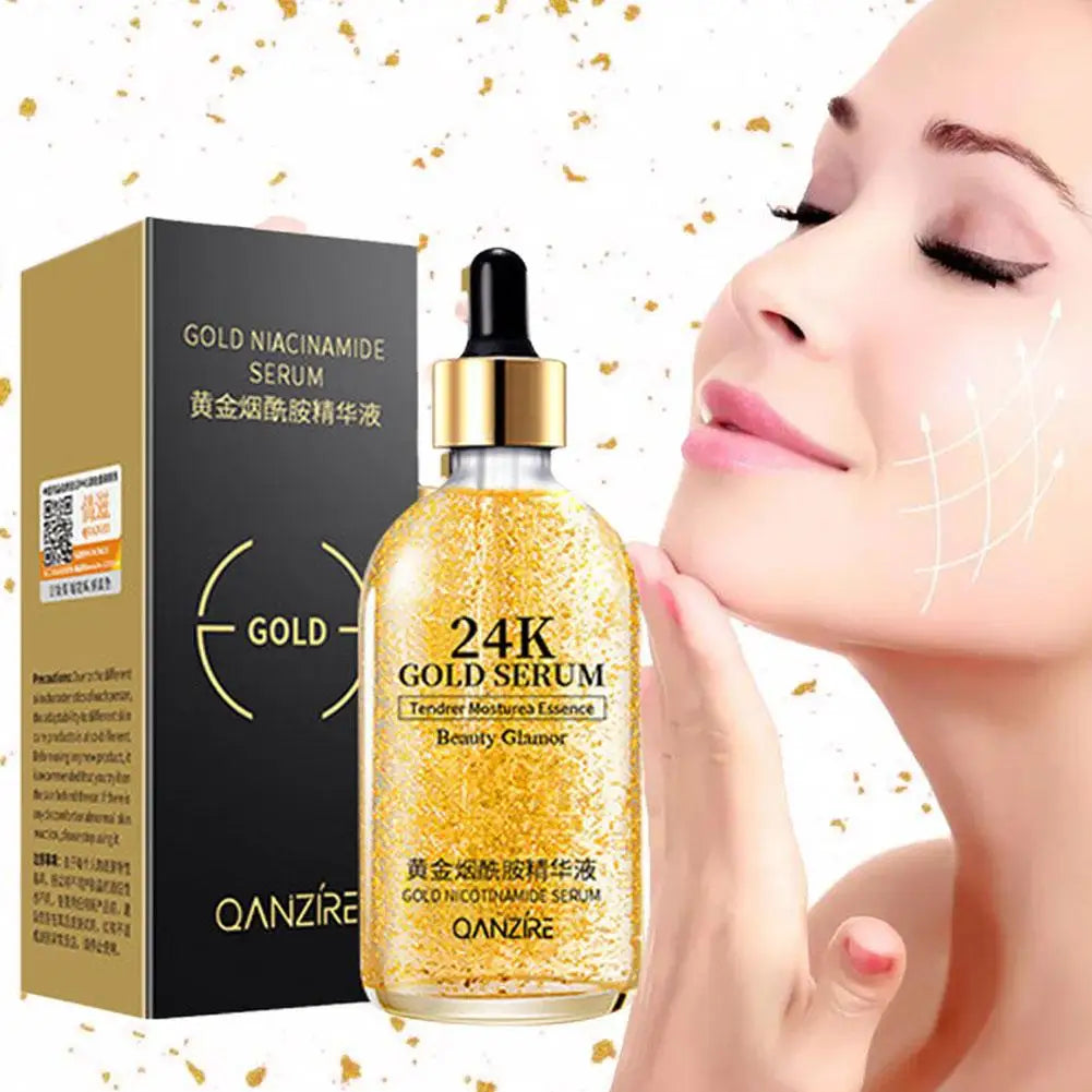 24K Gold Facial Mask, Anti-Aging Gold Face Mask Moisturizes Skin, Helps Reduces Wrinkles, Fine Lines & Acne Scars, Removes Black Oasis Select