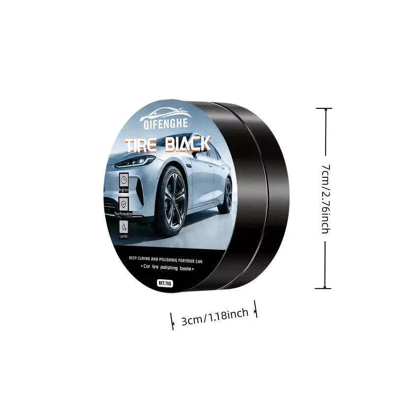 Tire Gloss & Protection Paste – Shine & UV Guard for Tires