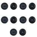 5/10/20pcs Car Parts Auto Safety Seat Belt Black Plastic Stopper Pitch Limit Buckle Clip Retainer Retainer Seatbelt Stop Button Oasis Select 5pcs black