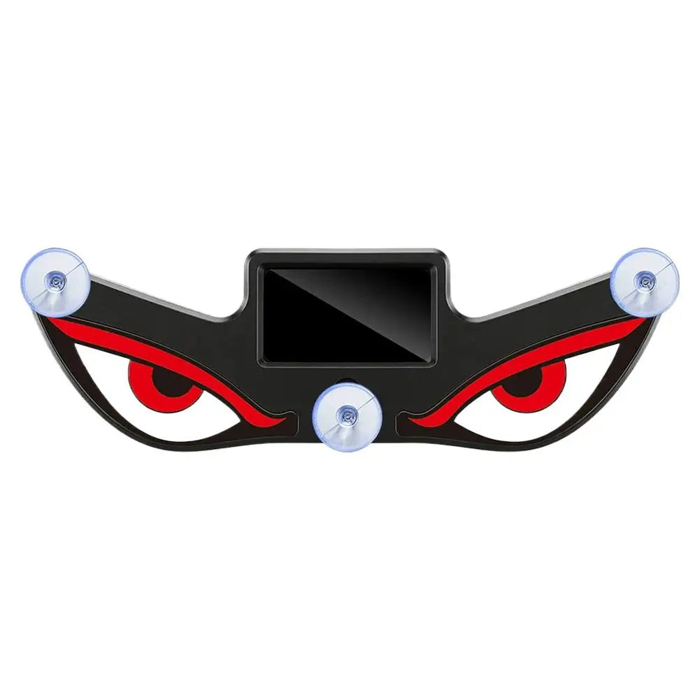 Solar Devil Eye LED Car Light – Waterproof Windshield Sticker