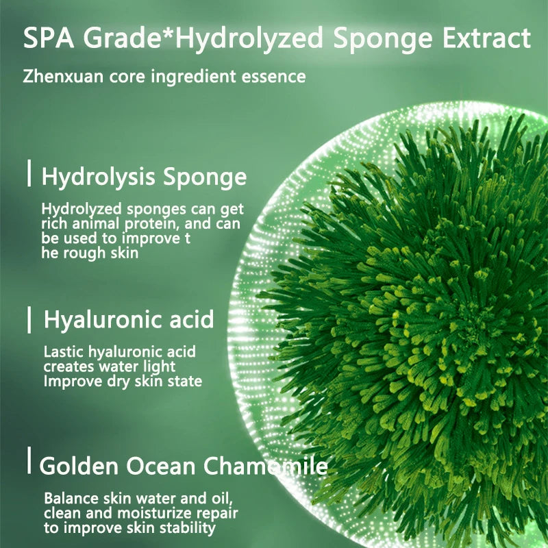 Freeze-Dried Sponge Face Serum – Brighten, Hydrate & Renew
