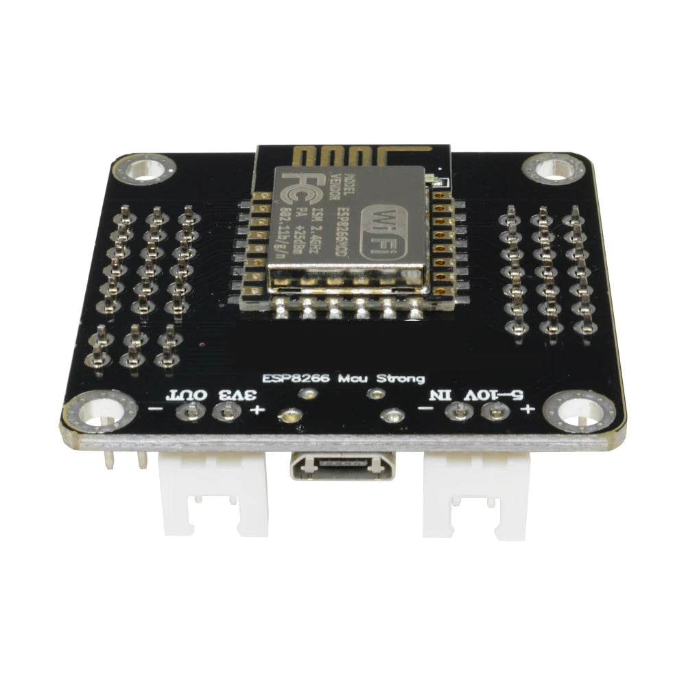 DM Strong ESP8266 ESP-12E Wireless Wifi Development Board Module MCU UART SPI Micro USB Antenna for Arduino CH340C Oasis Select
