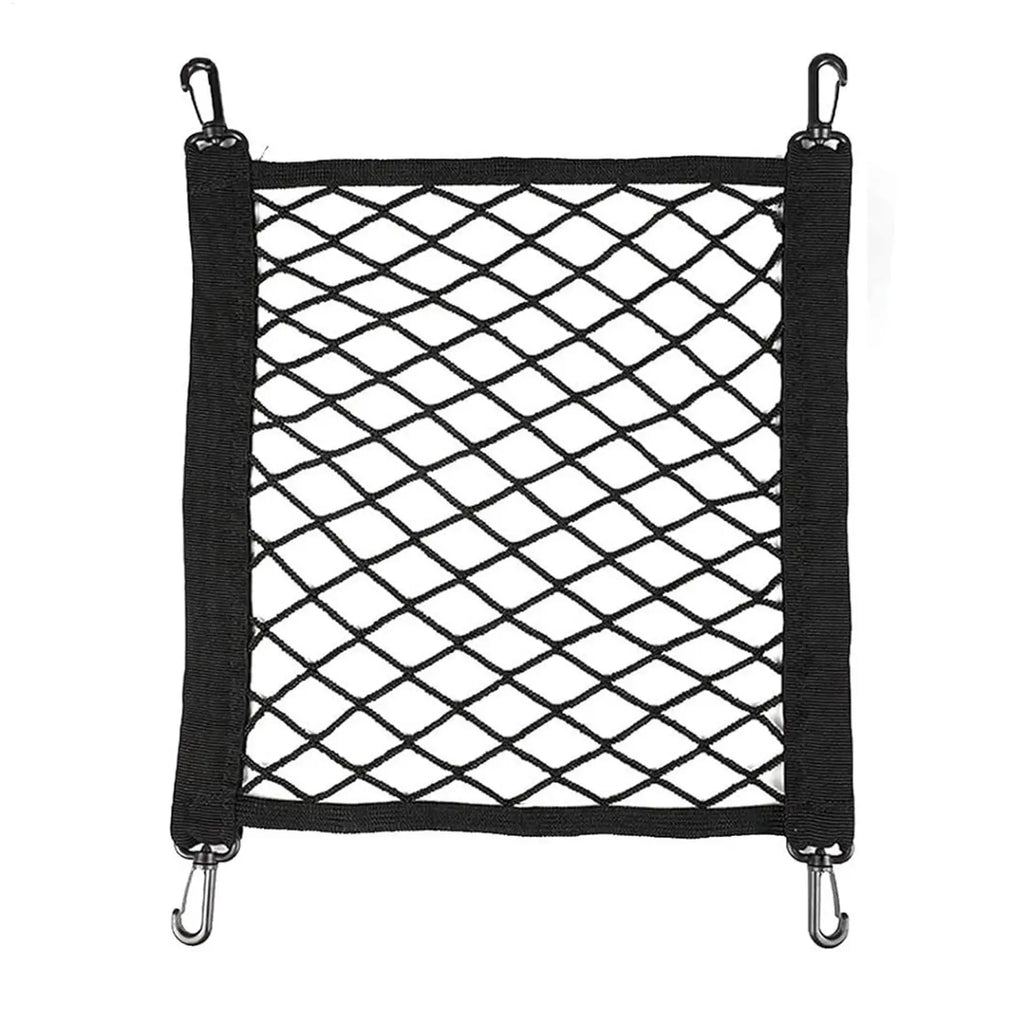 Motorcycle Cargo Net Elastic Double Layer Motorcycle Net For Helmet Storage Cargo Net With Hooks Luggage Storage Net Oasis Select