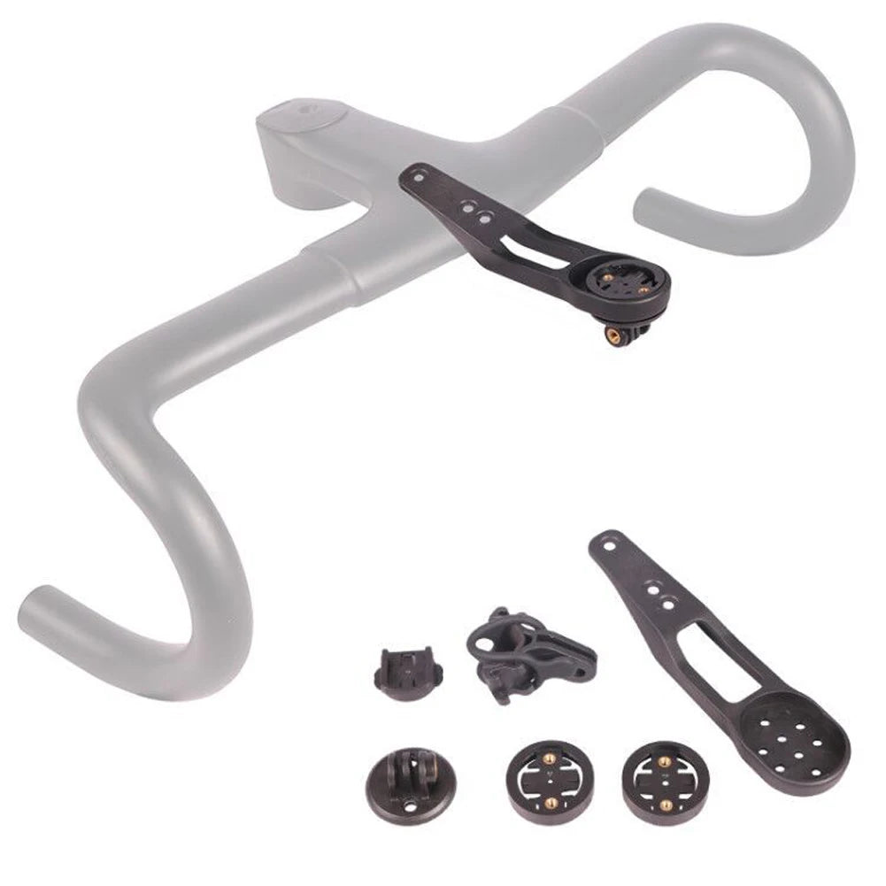 Road Bike Bicycle Handlebar Computer Mount For Canyon H31 CP10 CP20 For Garmin /Bryton/Cateye 4XBases /1XLight Mount Tools Oasis Select