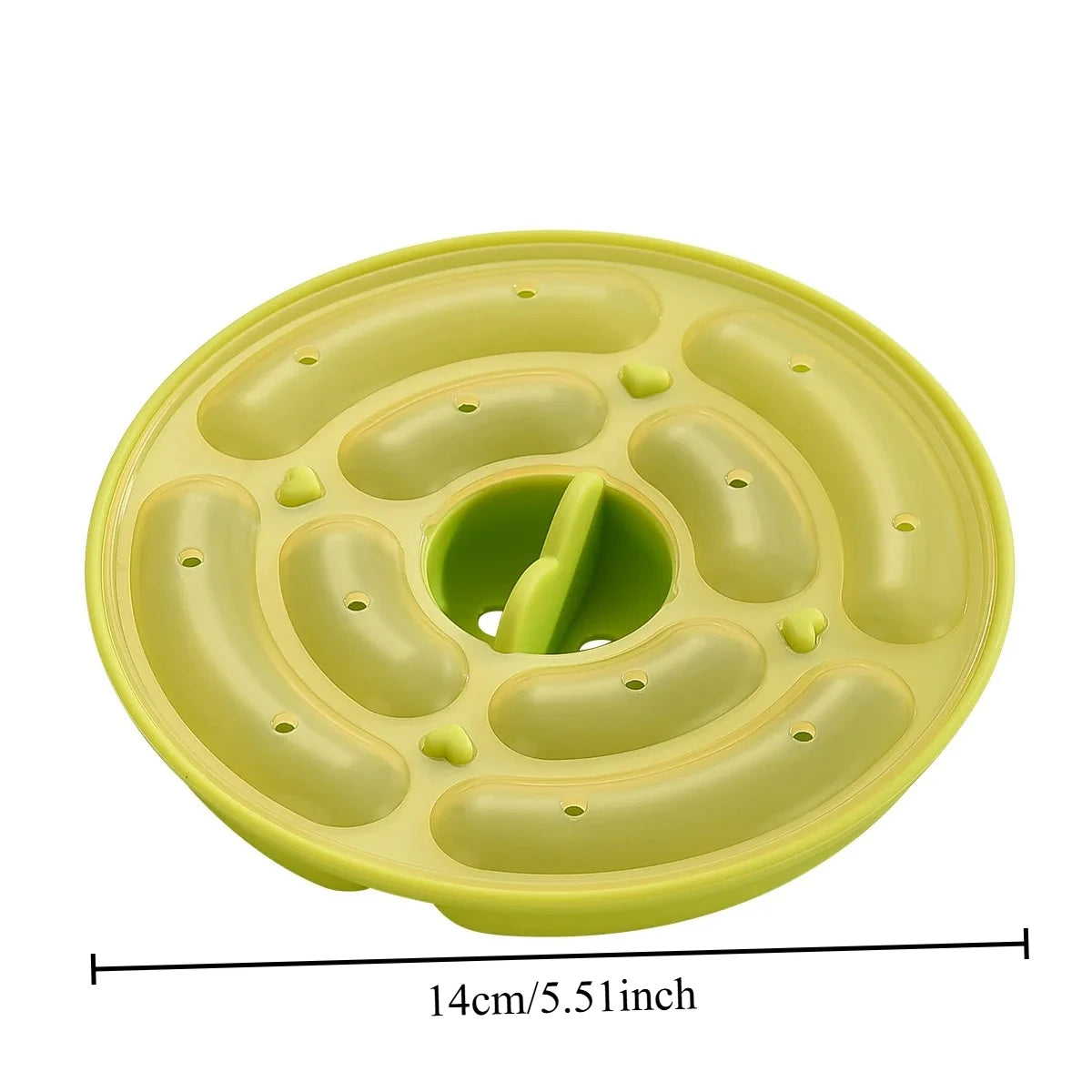 Food Grade Silicone Sausage Mold DIY Hot Dog & Steamed Sausage Mold for Baby Food Supplement Household Baking Tool Oasis Select green