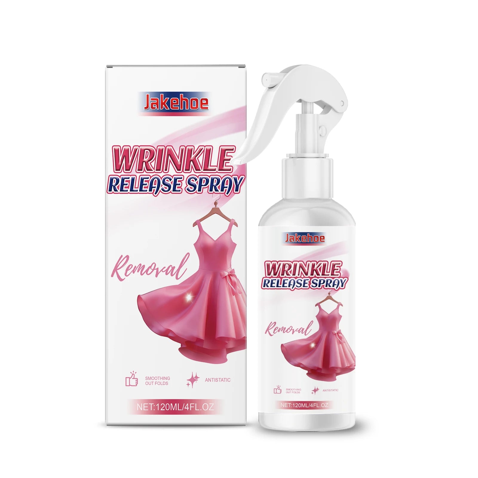 Clothes Wrinkle Release Spray for Sweaters, Coats & Fabrics Softening & Smoothing Fabric Care Spray Easy Application Oasis Select 120ml boxed