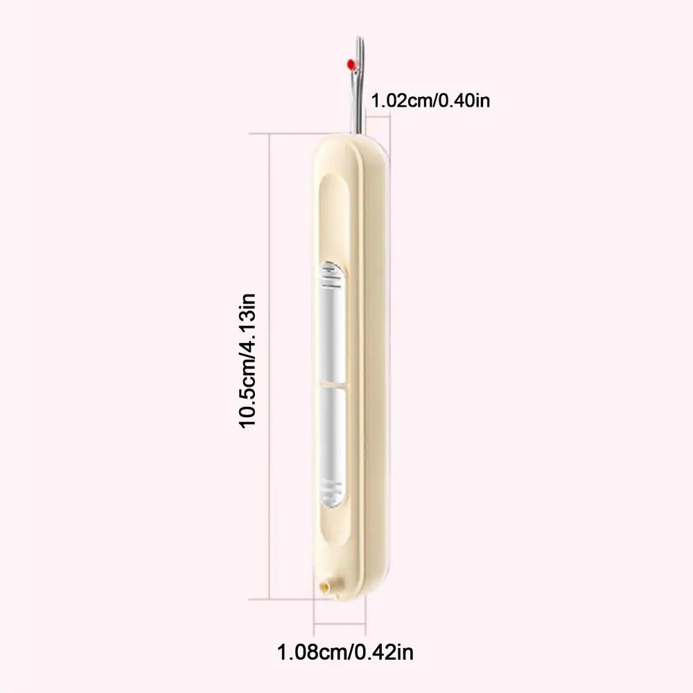 Thread Ripper 2-in-1 Thread Remover Sewing Seam Ripper Tool Ergonomic Seam Ripper Thread Remover Tool Needle Threader tool Oasis Select Warm White
