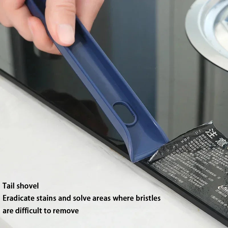 Effective Cleaning Brush for Corners and Gaps - 2-in-1 Multipurpose Bathroom and Floor Tiles Cleaning Brush Oasis Select