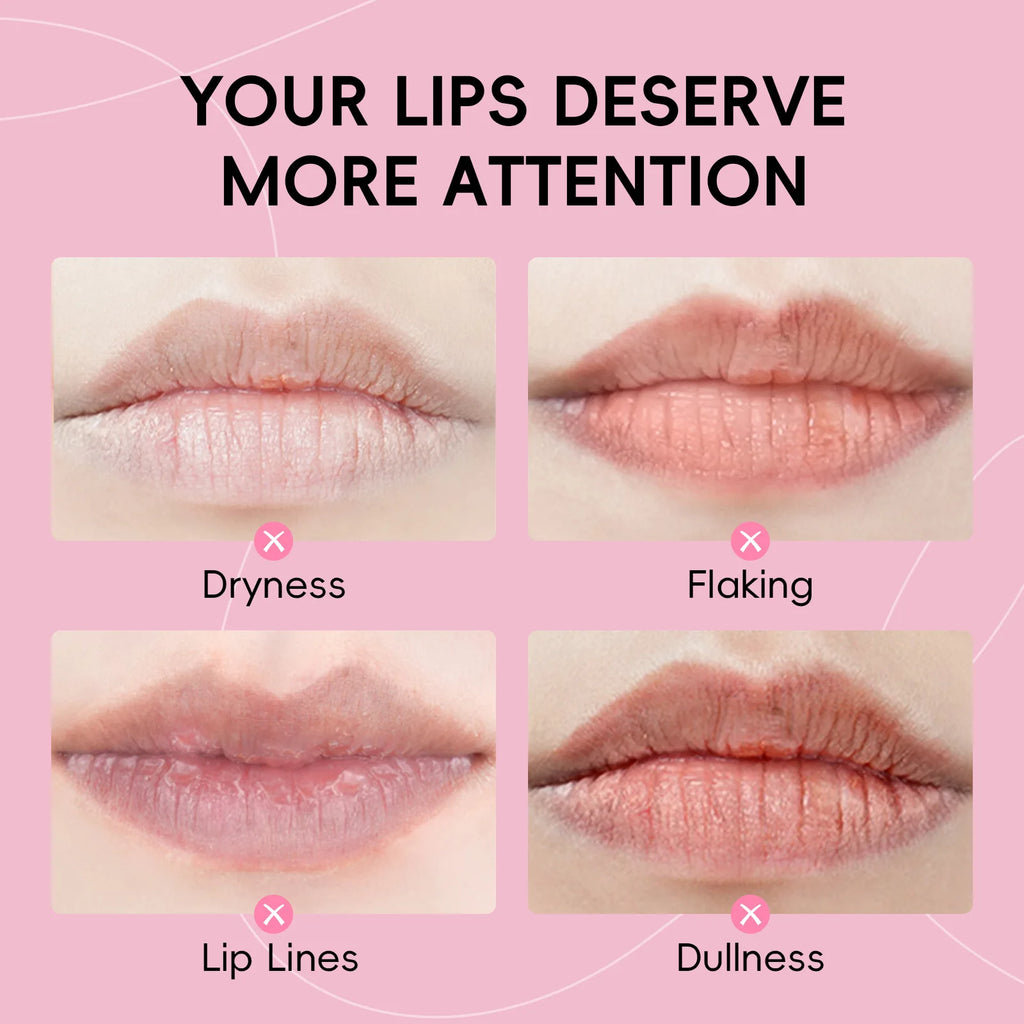 BIOAQUA Sakura Cherry Blossom Moisturizing Lip Balm 1/2/3pcs Moisturizing Lip Balm Oasis Select