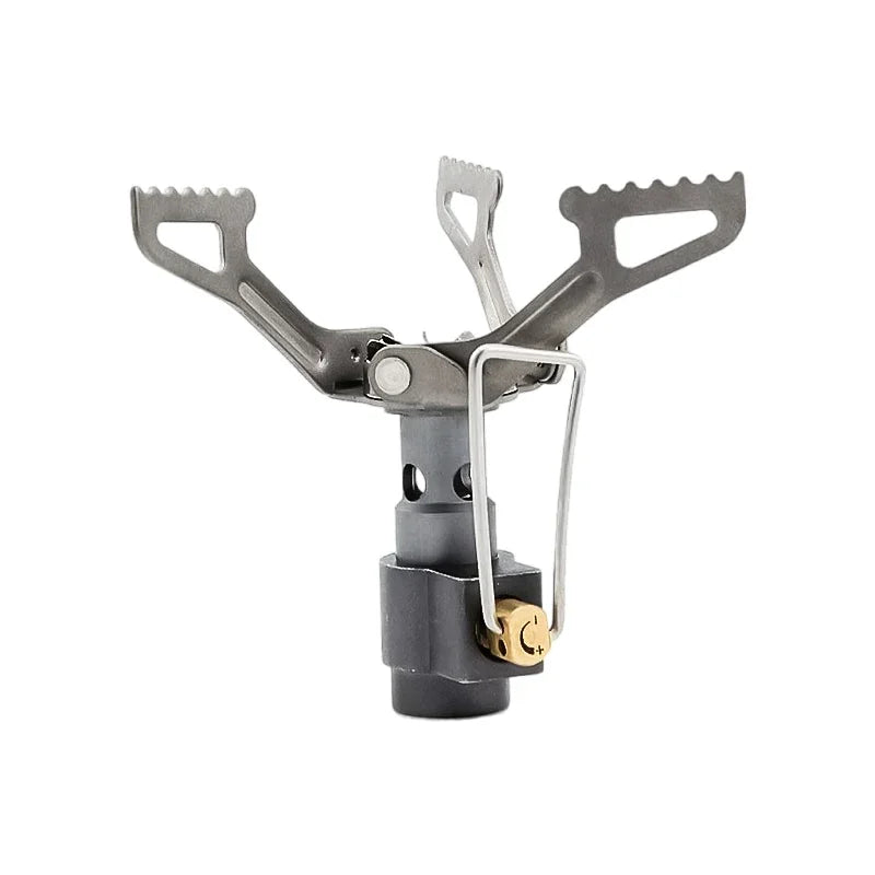 BRS Outdoor Gas Stove Mini Camping Gas Burner 25g Ultralight Titanium Picnic Hiking Cooking Stove Survival Furnace BRS-3000T Oasis Select BRS-3000T