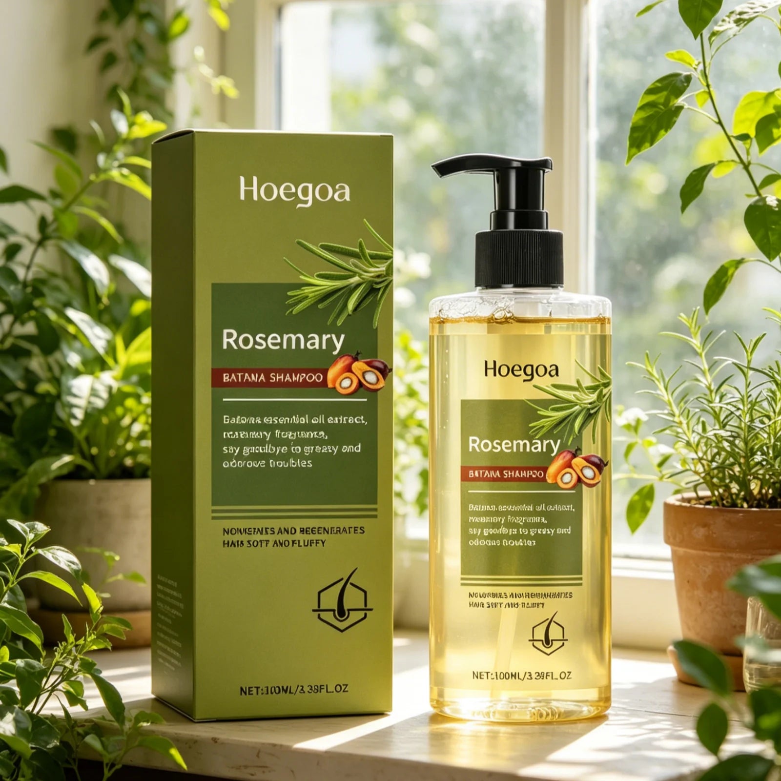Hoegoa Anti-Dandruff Shampoo Deep Cleansing Scalp Care 100ml Anti-Dandruff Shampoo Oasis Select