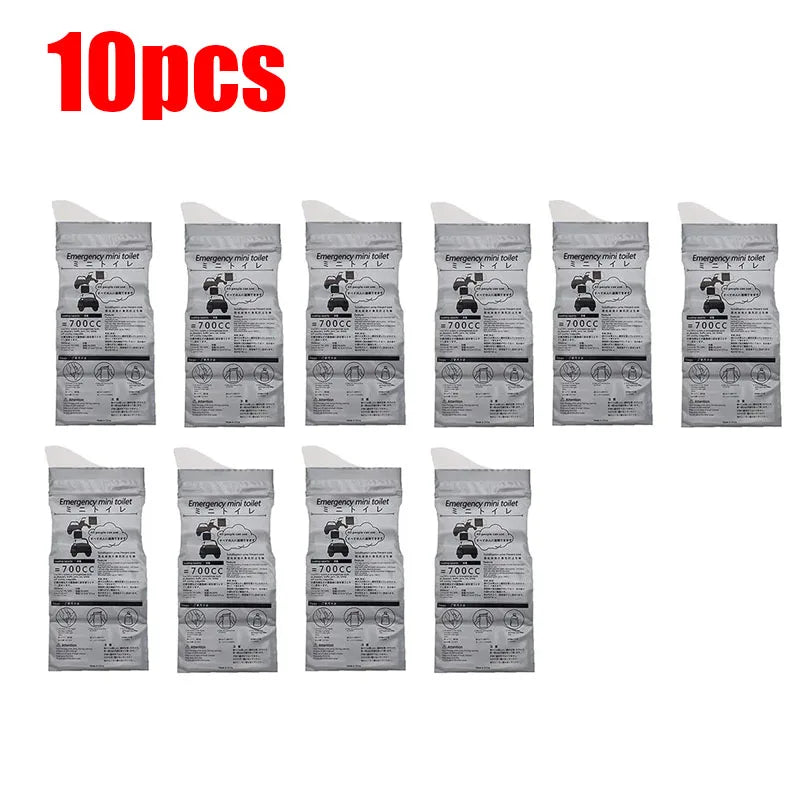2/8/12pcs Universal Disposable Car Urine Bag Outdoor Vomit Bags Pregnant Women Mobile Toilet Stylings Product Auto Accessories Oasis Select 10pcs