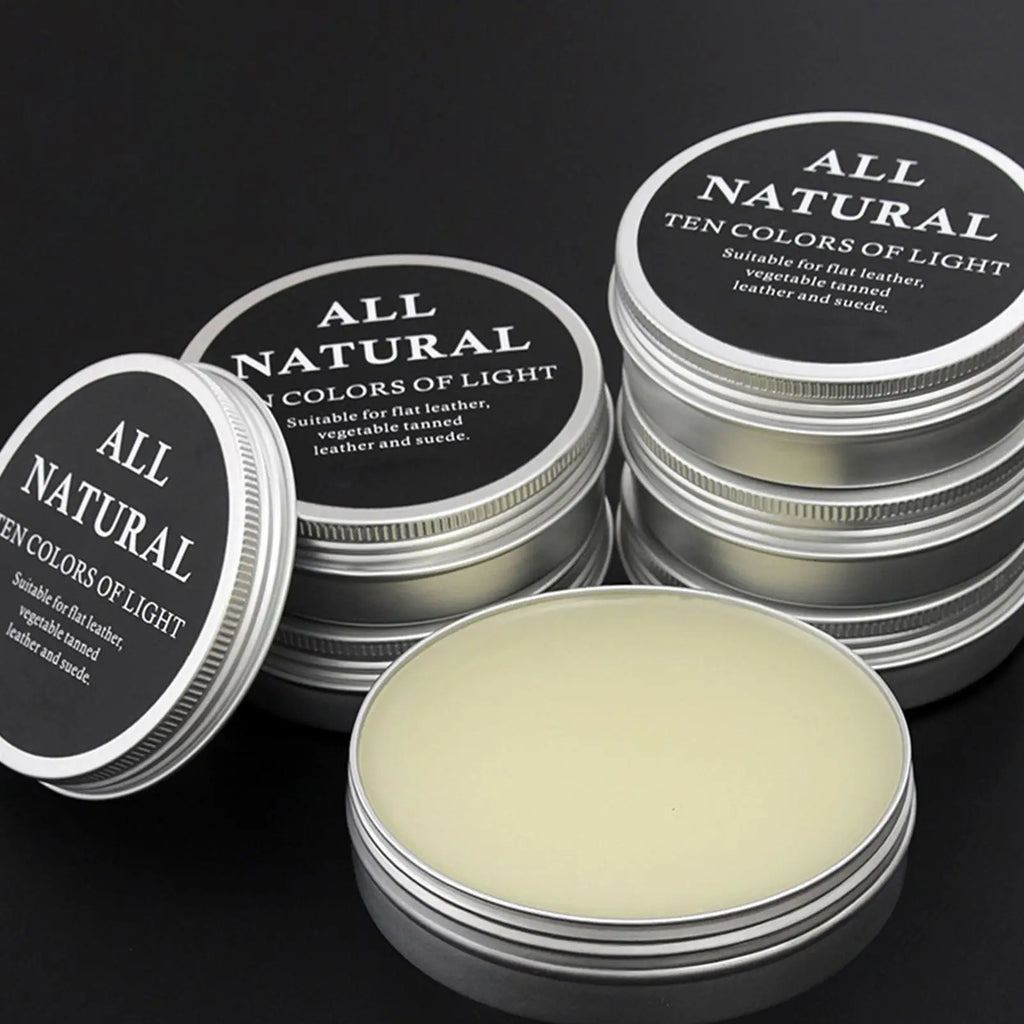 Mink Oil Leather Repair Cream 100g Car Interior Seat Scratch Remover Refurbish Conditioner for Auto Sofa Shoes Bags Care Wax Oasis Select