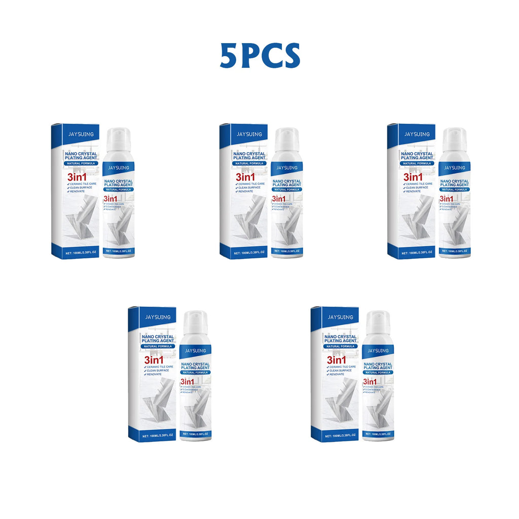 Jaysuing Stone Nano Crystal Plating Spray Ceramic Tile Stone Repair Scratch Bright New Crystal Plating Agent Spray Oasis Select 5pcs
