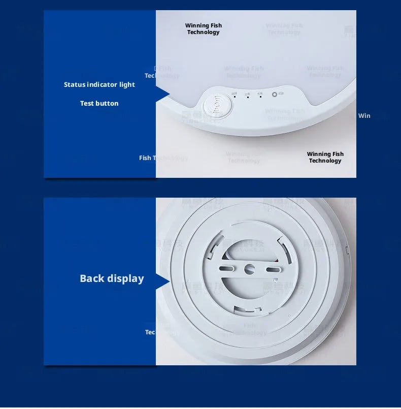 LED Emergency Ceiling Light | Radar & Sound Sensor | SHINEKNOT