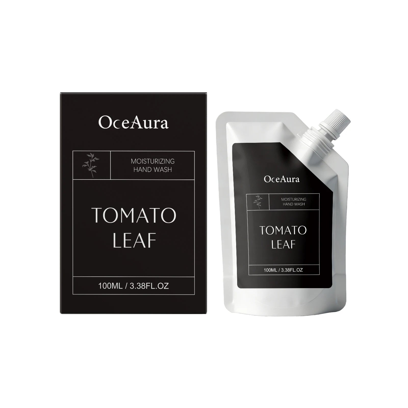 Moisturizing Hand Wash with Tomato Extract Gentle Daily Hand Soap for Clean Soft Hands Hydrating Hand Cleanser for Home Kitchen Oasis Select 100ml Boxed