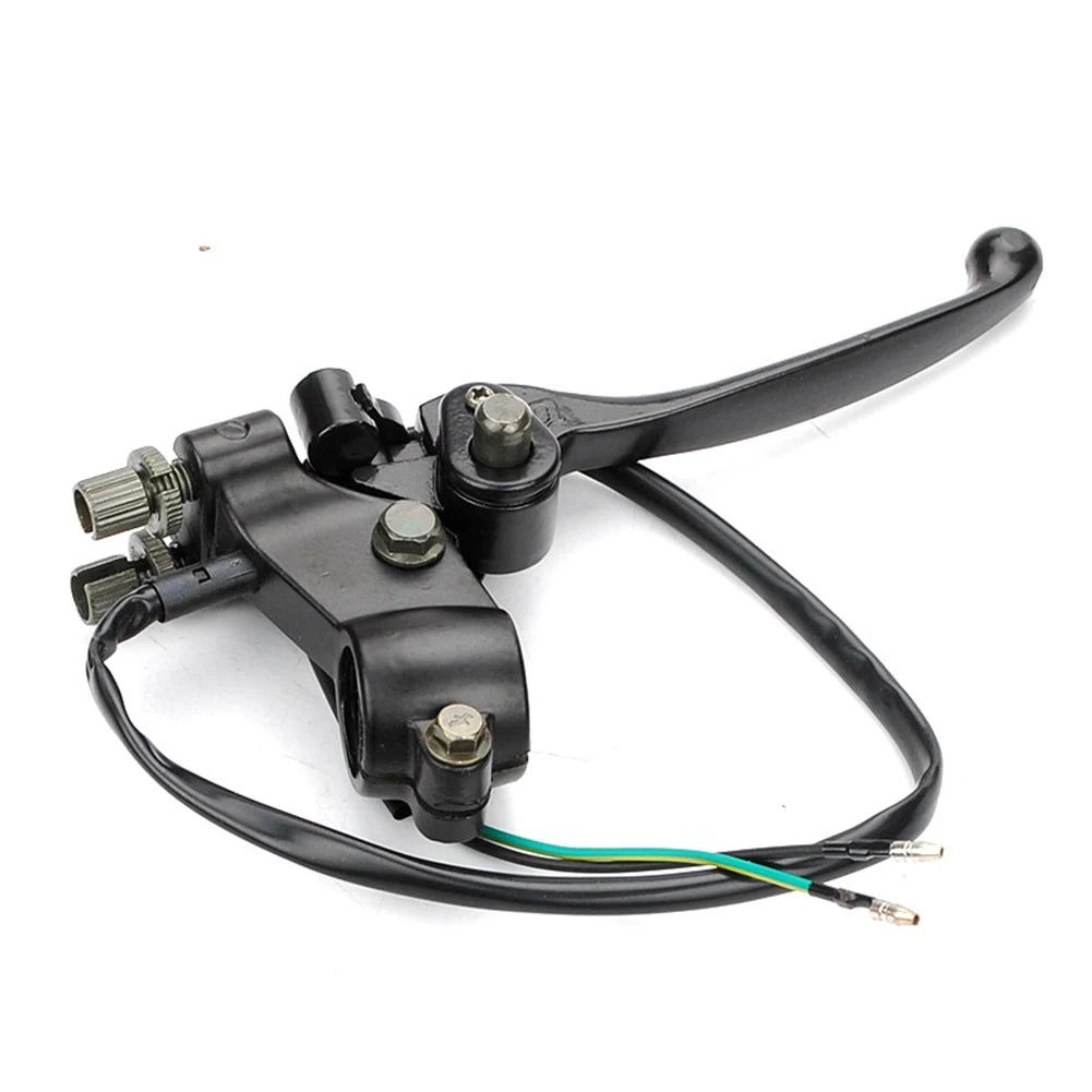 Handle Assembly Brake Lever Metal Replacement For ATVs/Quads Handlebars 22mm 7/8 Inch Black Double Pull Front New Oasis Select A