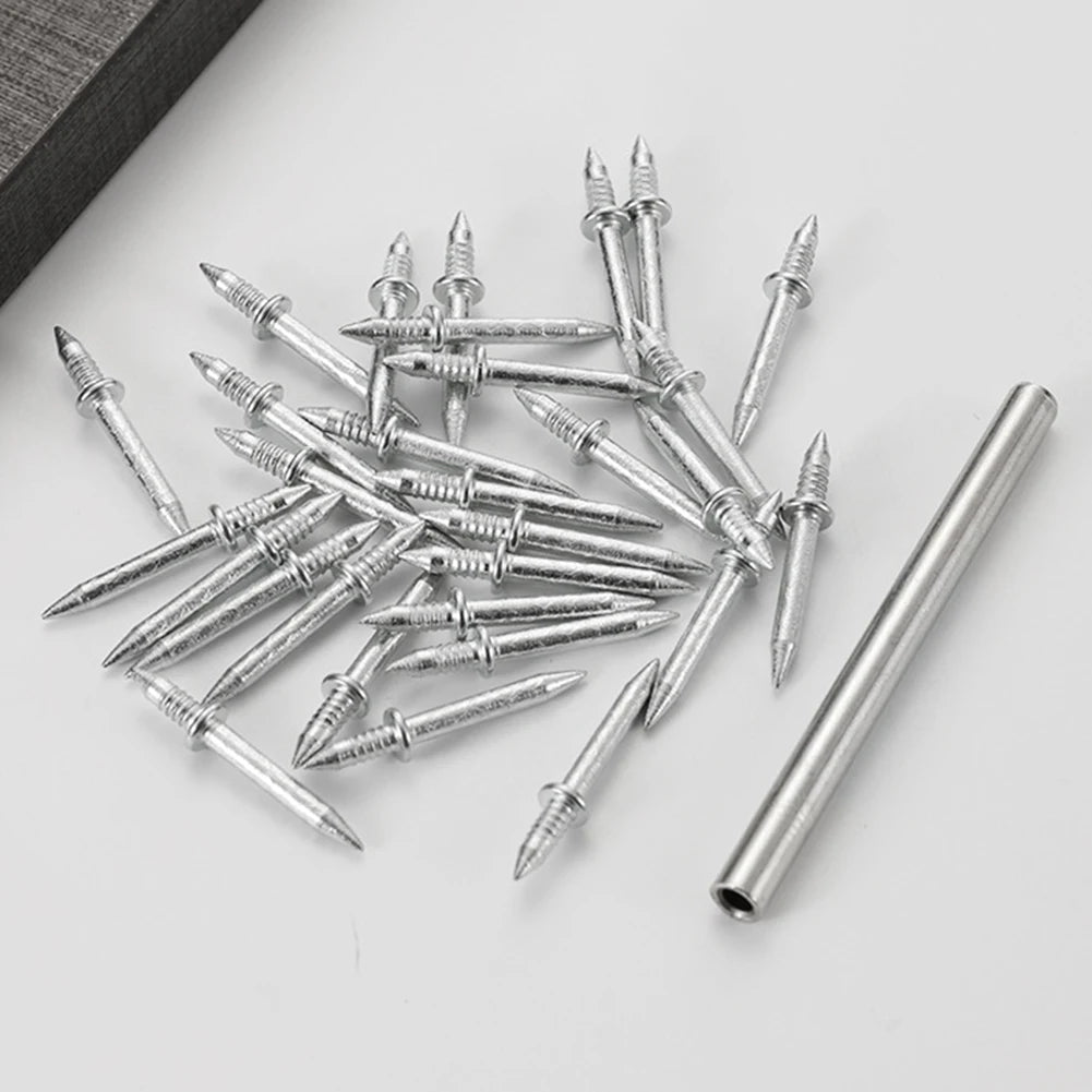 Seamless Double-Head Skirting Board Nails – Trace-Less 100–300pc