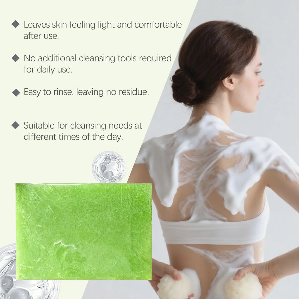 Aloes Tea Tree Soap Natural Extract Mild Clean Refresh Soothe Repair Body Skins Gentle Moisturize Skin Friendly Body Wash Soap Oasis Select