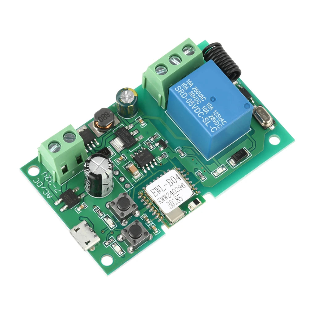 DC 5V 7V-32V Wifi Relay Module for eWeLink APP Remote Control Self-lock Wireless Delay Relay for Smart Intelligent Home Oasis Select
