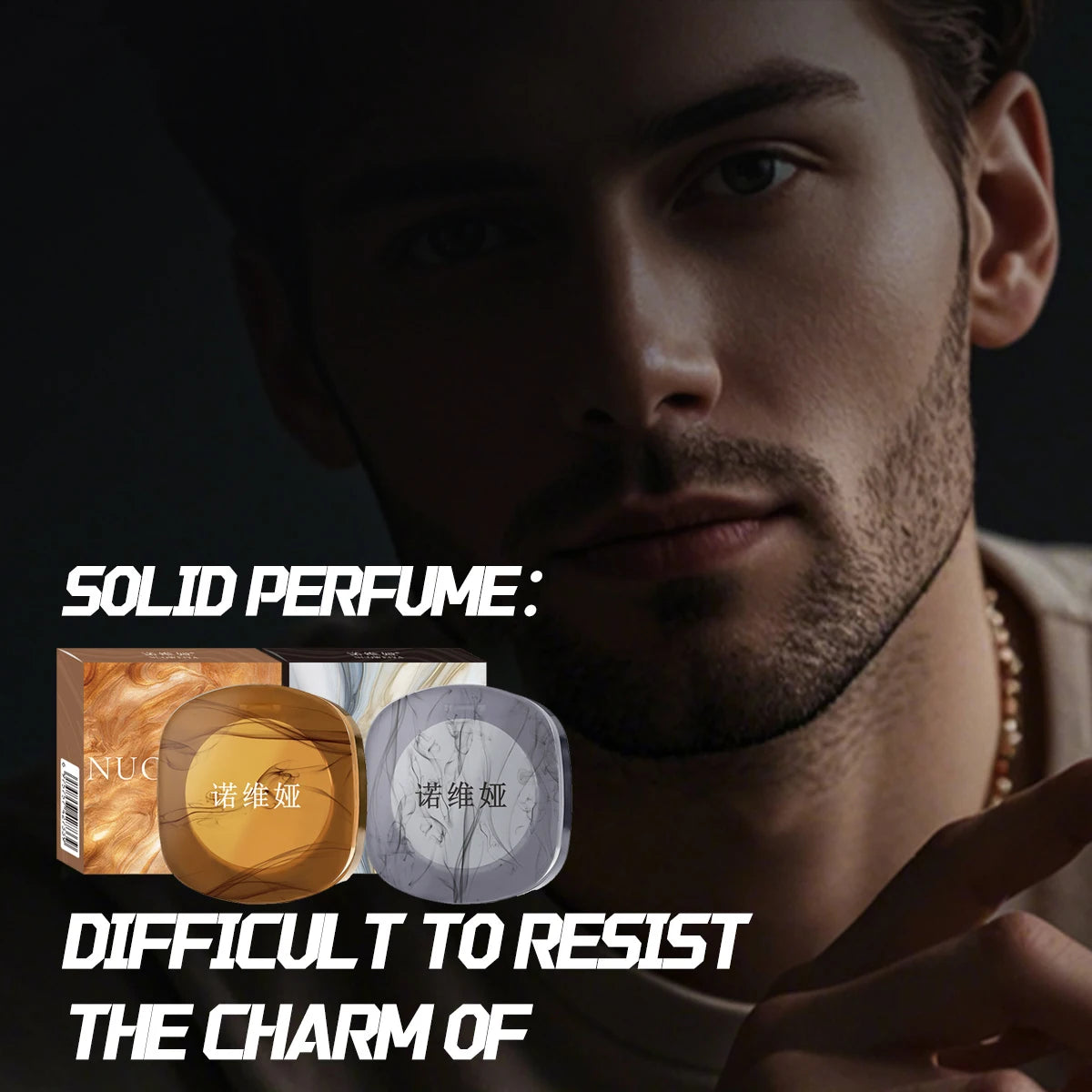 Men's Solid Fragrance Cream – Long-Lasting Fresh Scent Solid Fragrance Cream Oasis Select