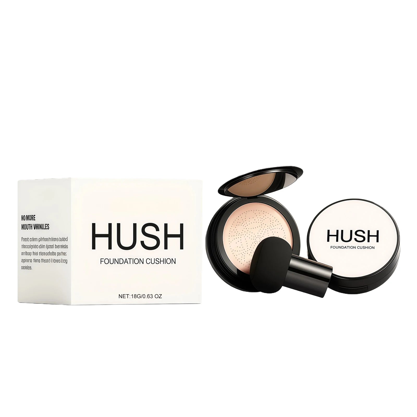 Cushion Foundation Natural Color Cover Skin Blemish Daily Beauty Non Clog Pore Non Caking Nude Makeup Effect Concealer Cushions Oasis Select Ivory White