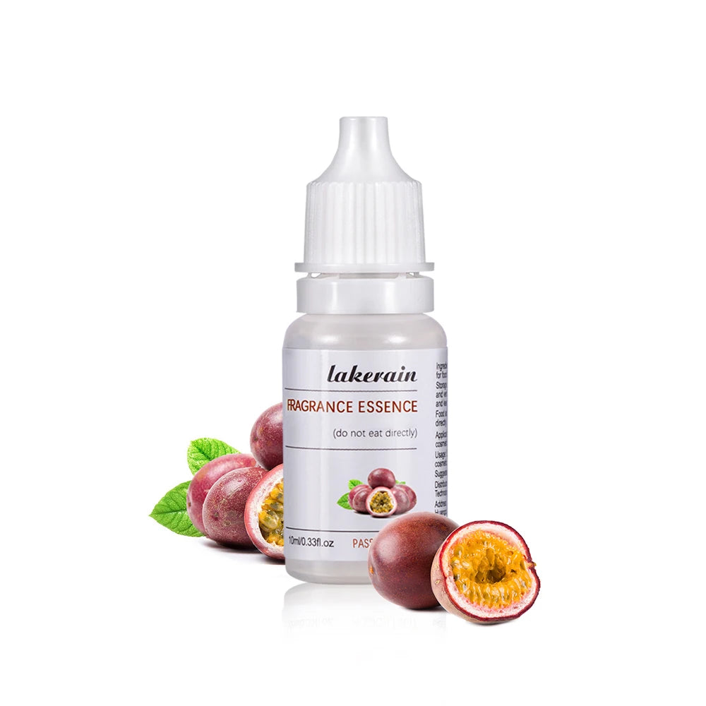DIY 10ml Pure Fruit Fragrance Oil Diffuser Essential Oils Strawberry Flavor Oil For Lip Gloss DIY Soap Making Lipgloss Essence Oasis Select 16 passion fruit