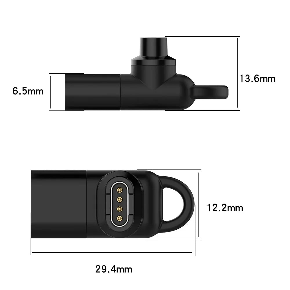 USB-C Charger Adapter for Garmin Forerunner 265 965 Fenix 7 6 Watch Charger Adapter Oasis Select